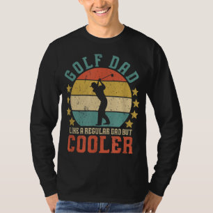 T-shirt Golf Papa Drôle cadeau de Fête des pères pour Golf