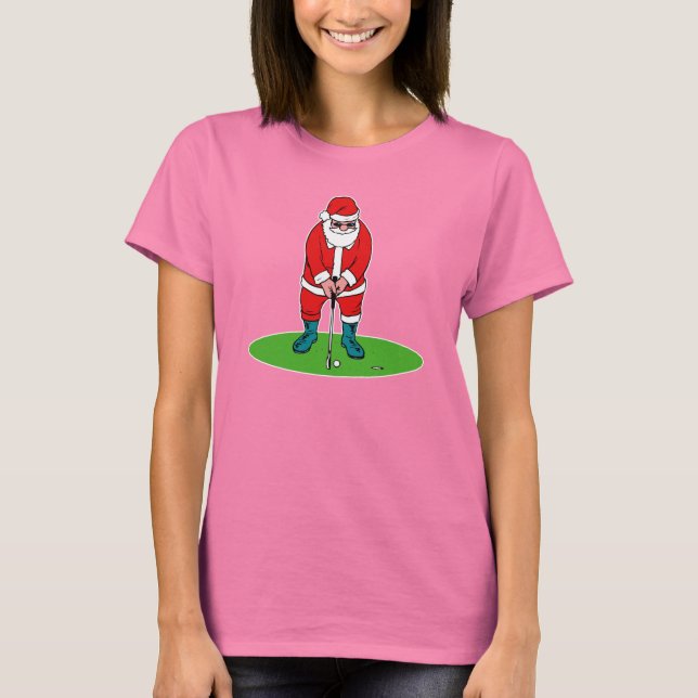 T-shirt Golf Père Noël (Devant)