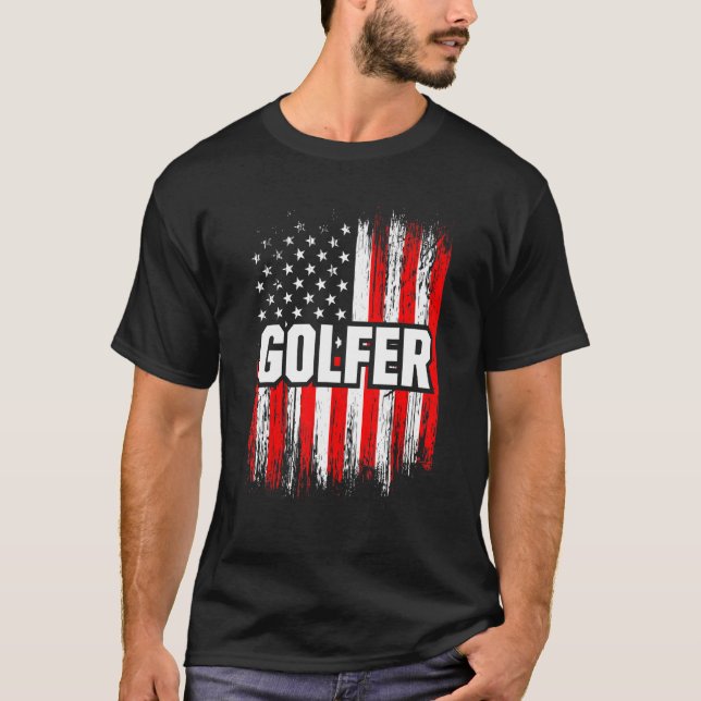 T-shirt Golf Player Pride Golfer Golfing 5 (Devant)