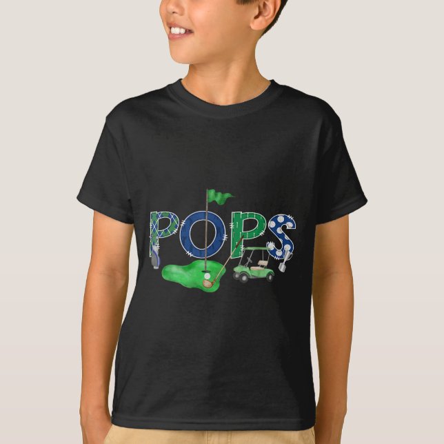 T-shirt Golf Pops Hole One 1ère œuvre (Devant)