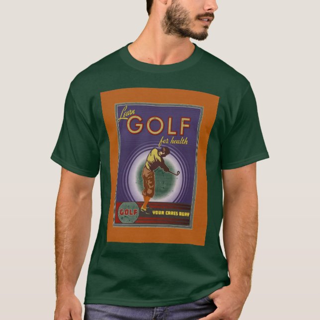 T-shirt Golf pour la santé (Devant)