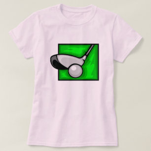 T-shirt Golf rose