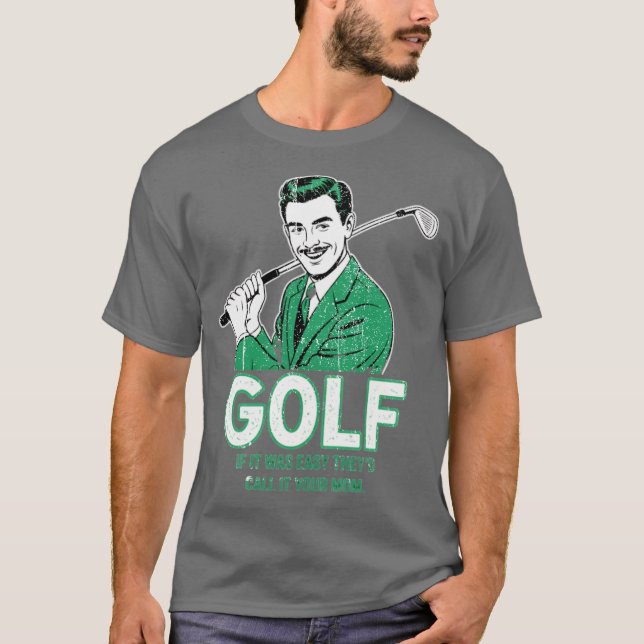 T-shirt Golf Si C'Était Facile (Devant)