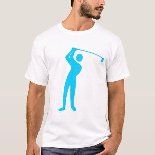 T-shirt Golf - Sky Blue