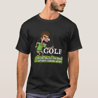 T-shirt Golf: So you can yell at the grass ... 2