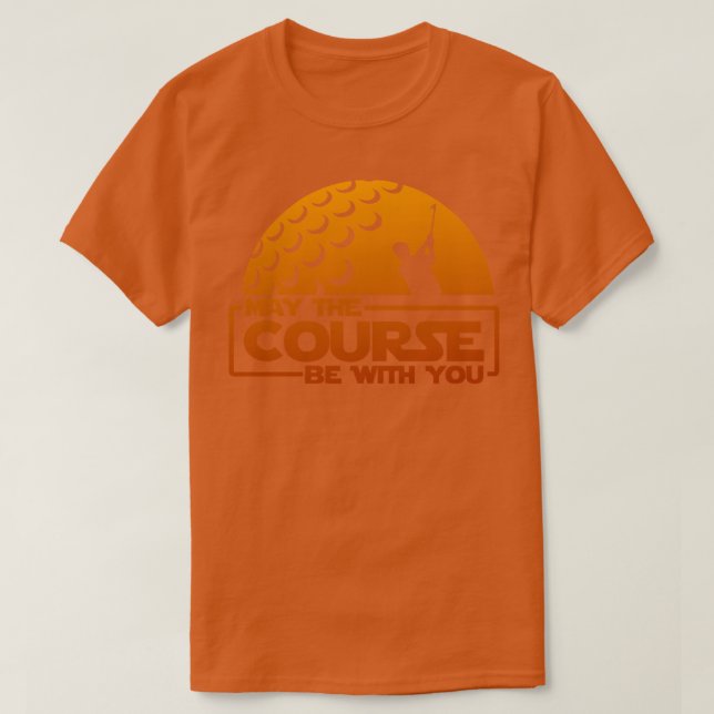 T-shirt Golf Soyez avec vous (Design devant)