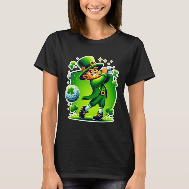 T-shirt Golf St Patrick Golf Golf irlandais 1  (Devant)