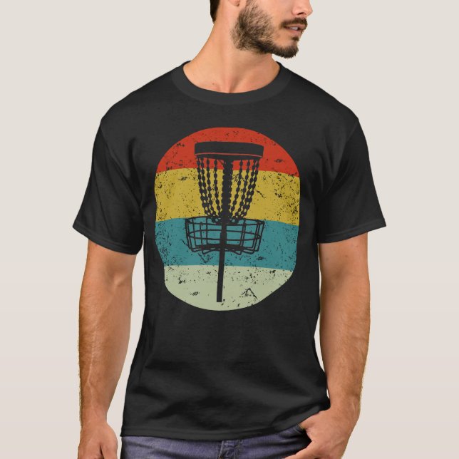 T-shirt golf sur disque (Devant)