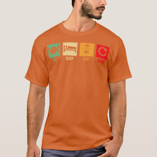 T-shirt golf sur disque 1