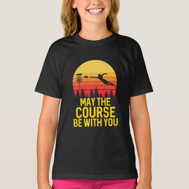 T-shirt Golf sur disque avec vous (Devant)