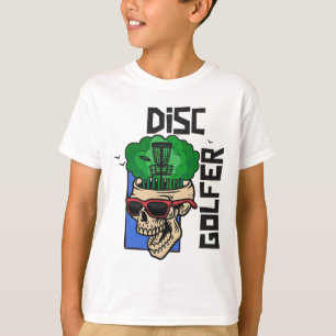 T-shirt Golf sur disque drôle dans la tête - Golf sur disq