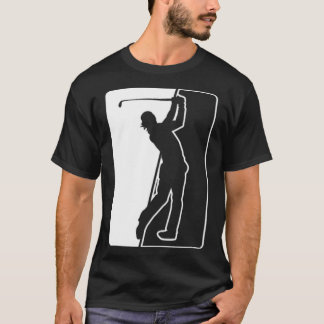 T-shirt Golf Swing Card cadeau idée chemises de badminton