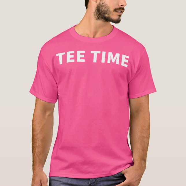 T-shirt Golf Time (Devant)