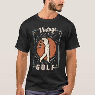 T-shirt Golf Vintage Retro Classic Sport Love 1