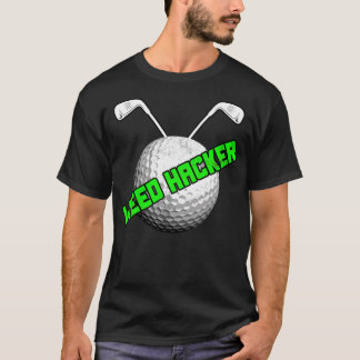 T-shirt Golf Weed Hacker Sport Jeu Golfing Golfing badmint