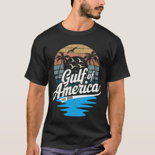 T-Shirt Golfe des États-Unis d'Amérique 2025 – Vin