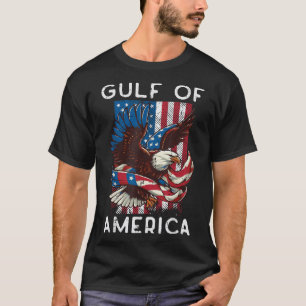 T-shirt Golfe des États-Unis Drapeau américain Hommes Femm