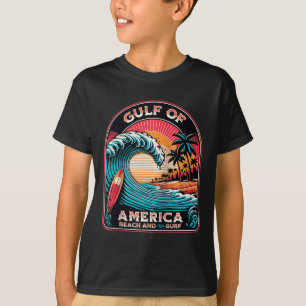 T-shirt Golfe Des États-Unis Trump 2025 Raglan Baseball Te