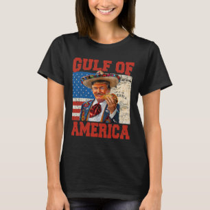T-shirt Golfe Des Usa Amérique Est 2025 Trump 4 juillet