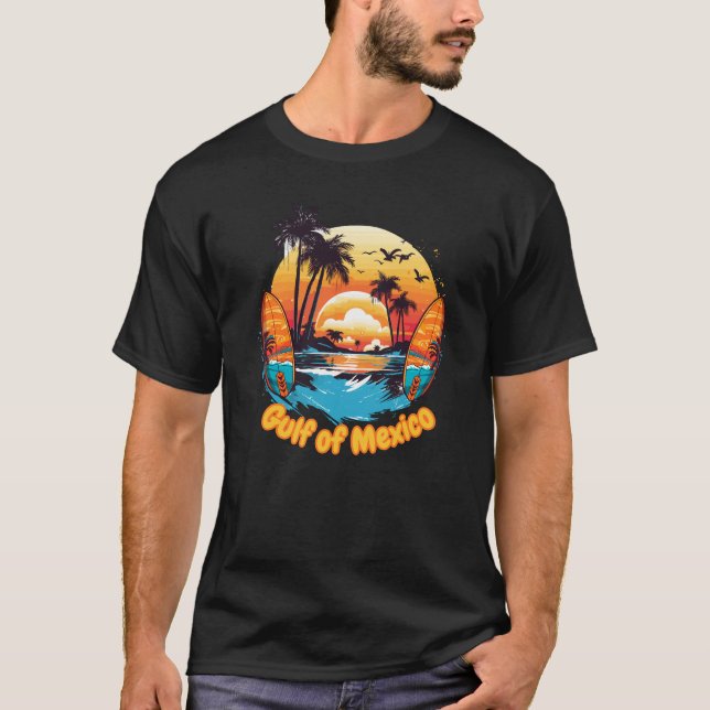 T-shirt Golfe du Mexique  (Devant)