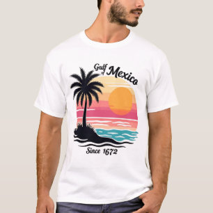 T-shirt Golfe du Mexique depuis 1672 - Anti Trump Mexicain