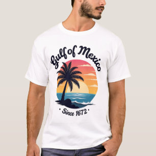 T-shirt Golfe du Mexique depuis 1672 - Anti Trump Mexicain