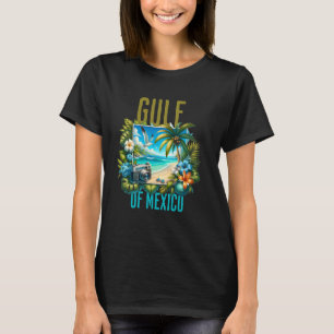 T-shirt Golfe du Mexique Forever Vintage Océan Rétro