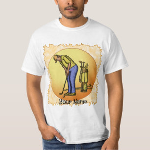 T-shirt Golfer Sun Man