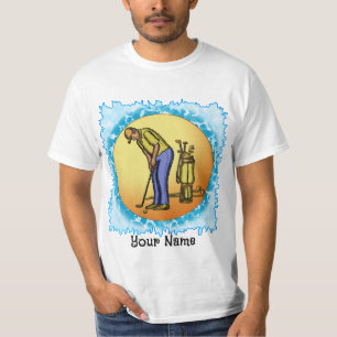 T-shirt Golfer Sun Man