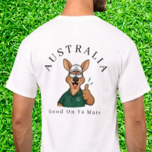 T-shirt   Golfeur Australien  Kangourous