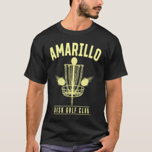 T-shirt Golfeur du Amarillo Disc Golf Club Texas Disc Golf