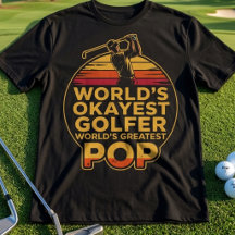Golfeur Moyennement Correct du Monde Papa Moyennem