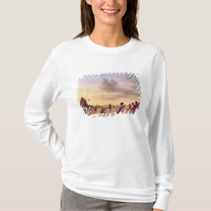 T-shirt Golfeurs sur la glace près de Haarlem, 1668