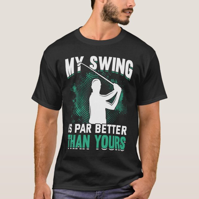T-shirt Golfing Golf Player Coach Golfer  14 (Devant)