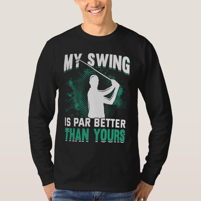 T-shirt Golfing Golf Player Coach Golfer  14 (Devant)