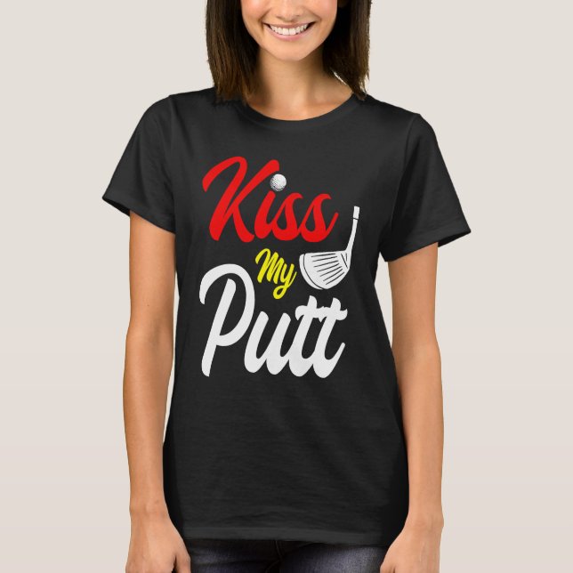 T-shirt Golfing Golf Player Coach Golfer  15 (Devant)