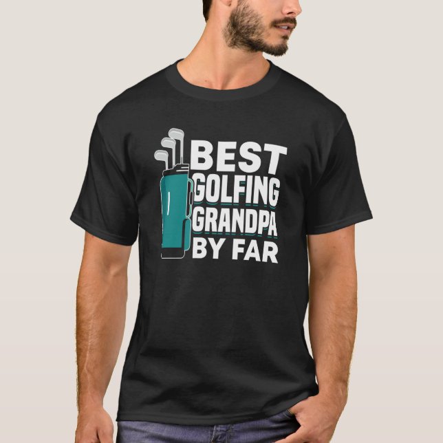 T-shirt Golfing Golf Player Coach Grandfather Golfer Dad G (Devant)
