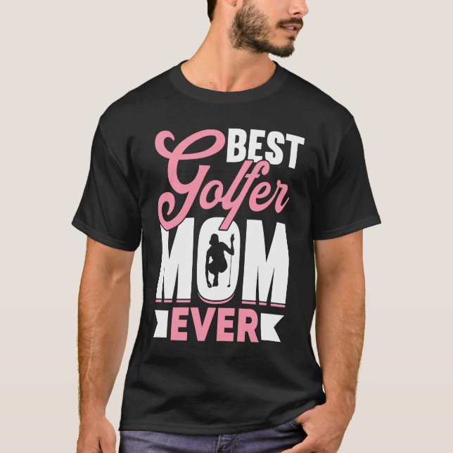 T-shirt Golfing Golf Player Coach Mother Golfer Mom  2 (Devant)