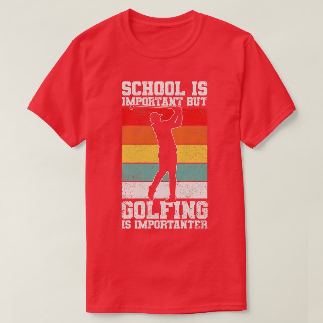 T-shirt Golfing Golfing (Design devant)