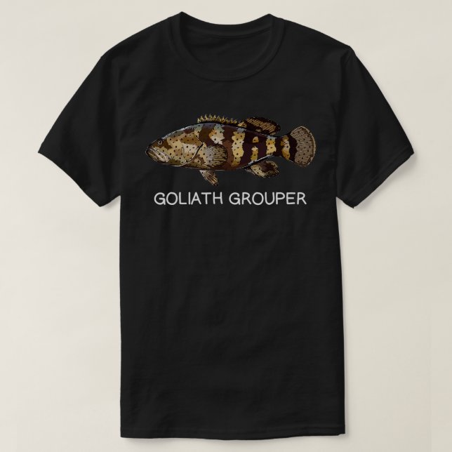 T-shirt Goliath Groupement d'eau salée Poisson (Design devant)