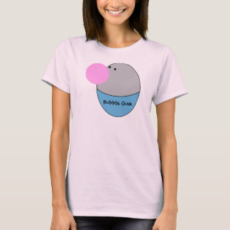 T-shirt gomme, bubble-gum