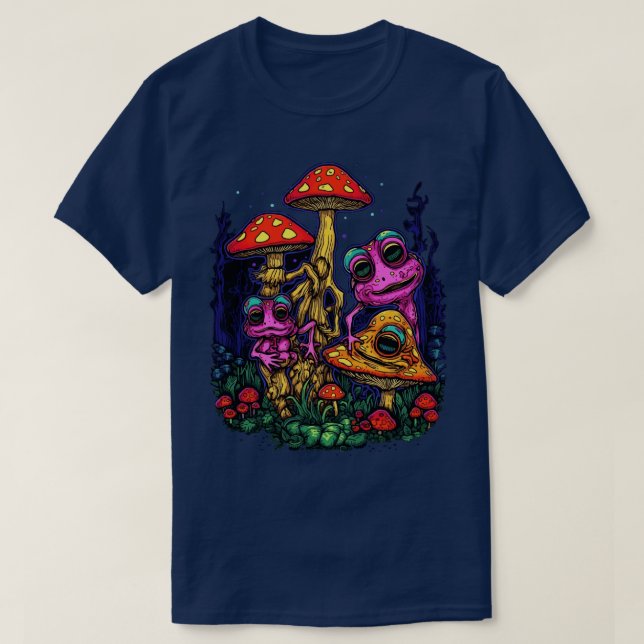 T-shirt Gommes de Shroom Style DMT 6 (Design devant)
