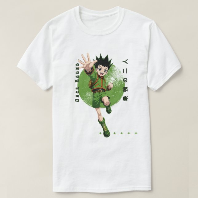 T-shirt Gon Freecss Hunter x Hunter Anime (Design devant)