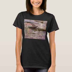T-shirt Gondolas de John Singer Sargent, Impressionnisme A