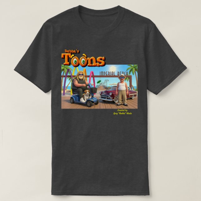 T-shirt Gone fish'n (Design devant)