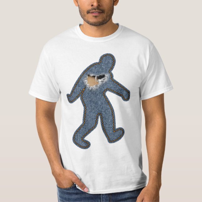T-shirt Gone Squatchin (Devant)