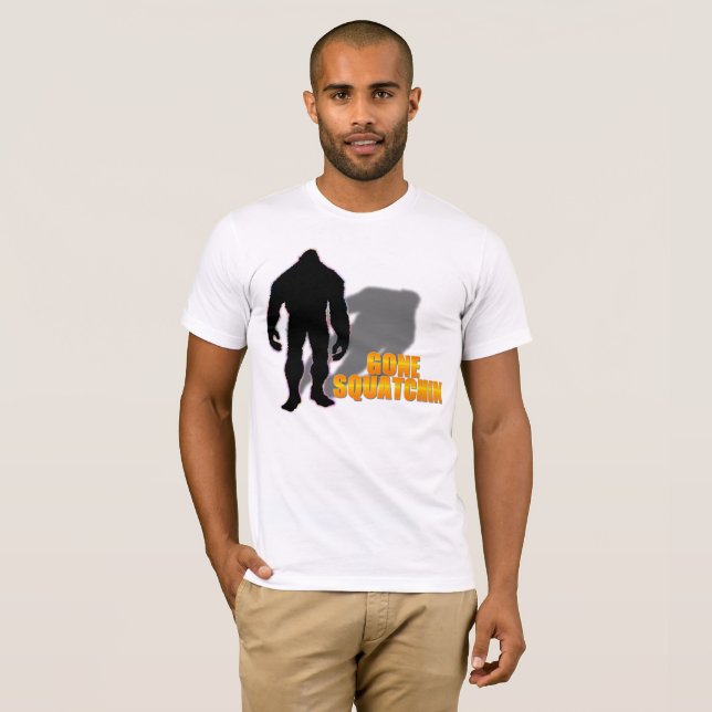 T-shirt Gone Squatchin (Devant entier)