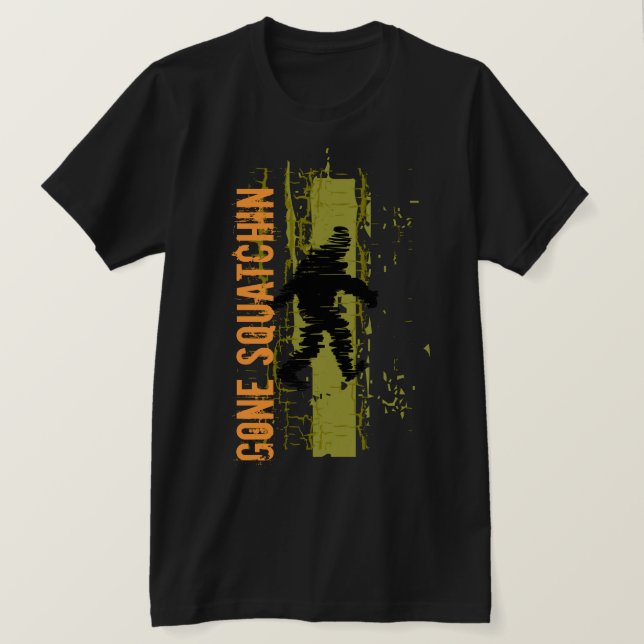 T-shirt Gone Squatchin (Design devant)