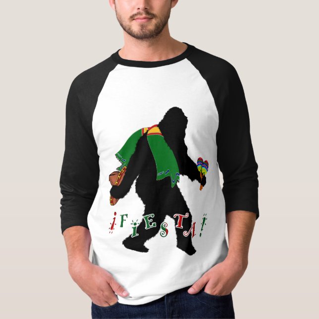 T-shirt Gone Squatchin - Fiesta Squatchin (Devant)
