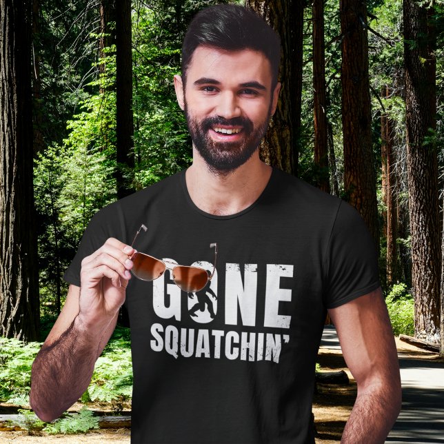 T-shirt Gone Squatchin' Funny Bigfoot Sasquatch Gift (Créateur téléchargé)